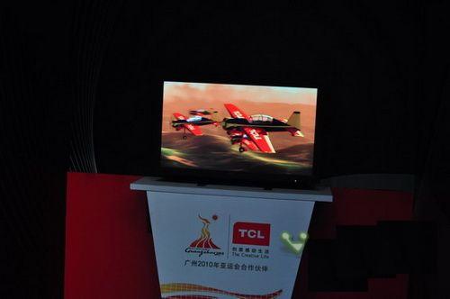 TCL 3D電視閃亮CEF，3D電視在2010真的“火”了