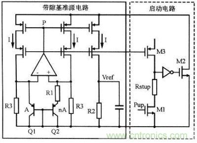 低電源電壓下的帶隙基準電壓源結構