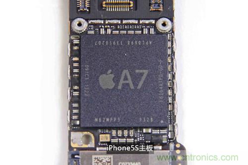 土豪金iPhone 5S拆解：內(nèi)部結(jié)構(gòu)升級(jí)，維修難度增加