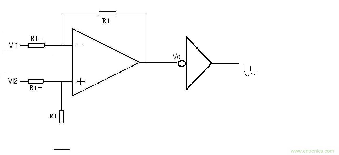 差動(dòng)放大電路，差動(dòng)放大電路圖