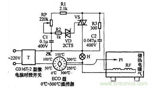 儲(chǔ)熱電暖氣的控制原理