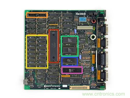 拆！古董級(jí)Macintosh 128K電腦