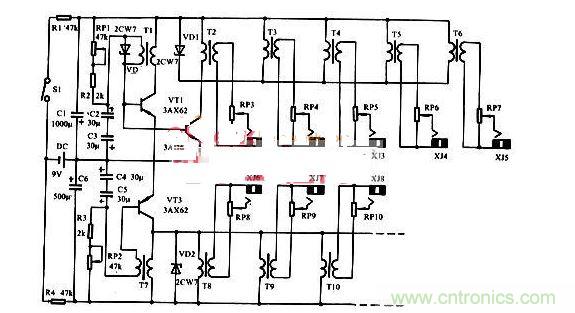 麻醉器電路圖