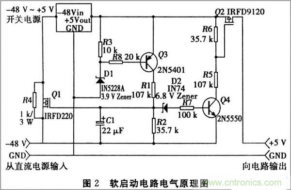 抑制開關(guān)電源浪涌，且看軟啟動(dòng)電路顯神通！