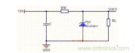 最簡單的穩(wěn)壓管電路設計方案