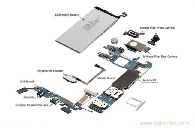 拆解三星Galaxy S6/S6 Edge，網(wǎng)友大呼“有料”！