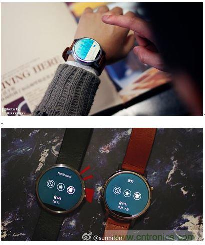 日常使用一天，兩代moto360剩余電量對(duì)比