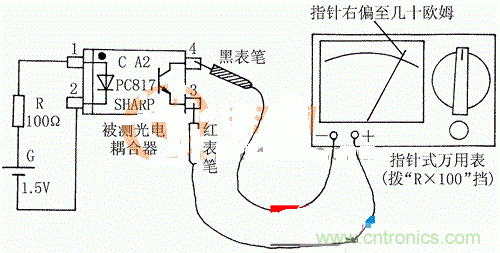 光電耦合器的檢測