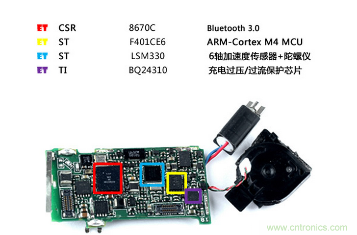 華為智能手環(huán)TalkBand B2拆解分析，時(shí)尚，輕便，觀感極好！