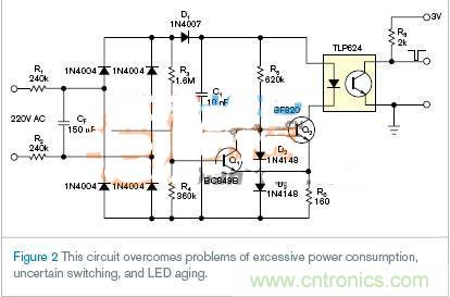 新一代LED光耦電路設(shè)計，改進老化和能耗