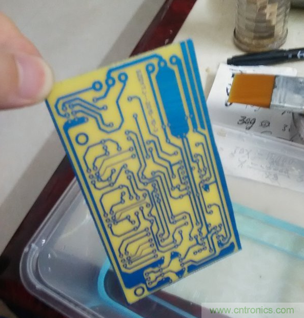 嘗試了四次PCB制作， 最后一發(fā)算是成功了