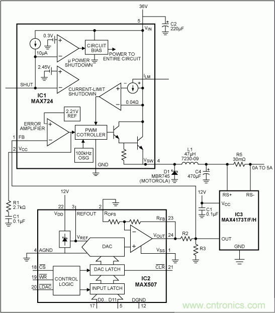 高邊電流檢測(cè)測(cè)量電路及原理解析