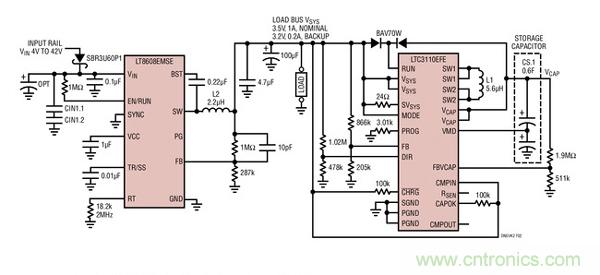 雙向 DC/DC 穩(wěn)壓器和超級電容器充電器設計要點