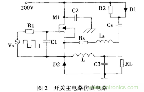 開關電源抑制傳導性電磁干擾的設計與仿真