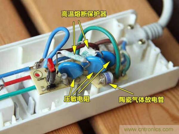 電源插座如何防雷？巧用壓敏電阻&陶瓷氣體放電管