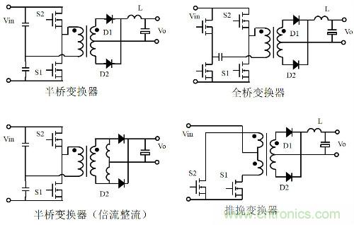 開關(guān)電源“各種拓撲結(jié)構(gòu)”的對比與分析！