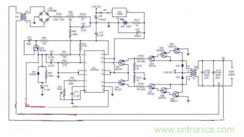 電力逆變器中的二極管作用