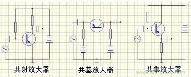 什么是共集、共基、共射放大器？如何分辨3類放大器