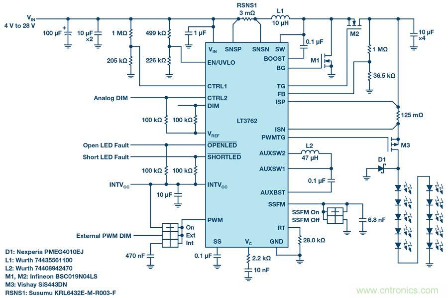 告別效率損耗源，這款器件隨時(shí)為大電流LED供電