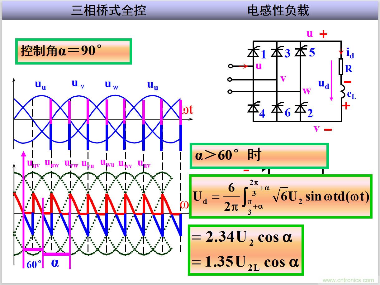 圖文講解三相整流電路的原理及計算，工程師們表示秒懂！