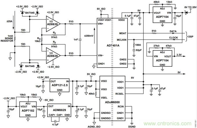 集成隔離式電源、用于太陽能光伏轉(zhuǎn)換器的完全隔離式電流檢測(cè)電路