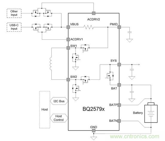 Buck-Boost集成電路提供更快的充電速度，更長的電池壽命