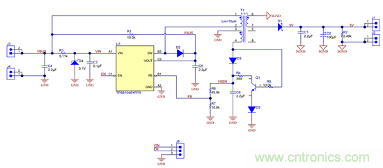 寬輸入電壓、高效率、5V&250mA輸出反激變流器設(shè)計(jì)