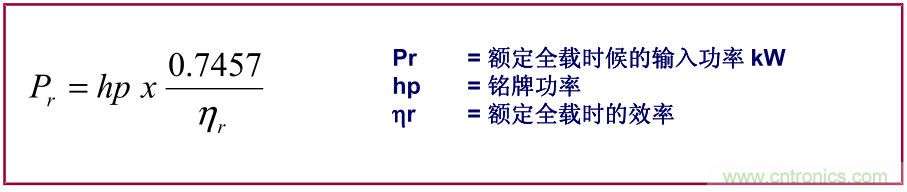 如何正確使用電機(jī)負(fù)載率？