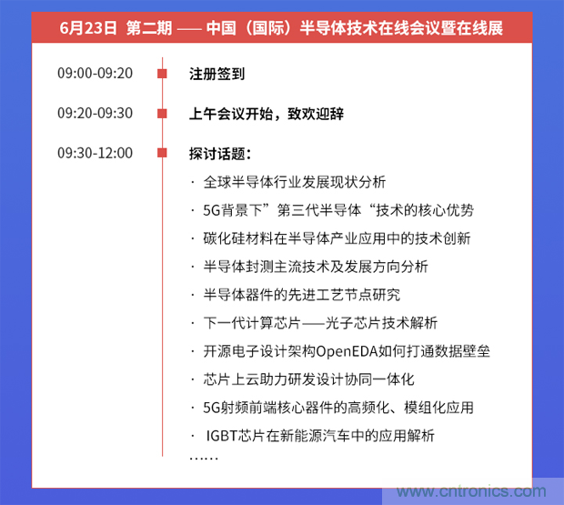 SIAC聯(lián)盟大改半導(dǎo)體產(chǎn)業(yè)格局？來(lái)中國(guó)（國(guó)際）半導(dǎo)體技術(shù)在線會(huì)議暨在線展