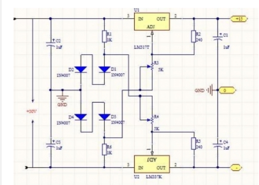 如何從正電壓電源獲得負電壓，正電壓轉負電壓的方法圖解