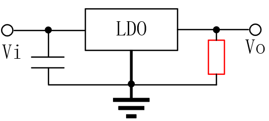 LDO輸出為什么并聯(lián)接地電阻？