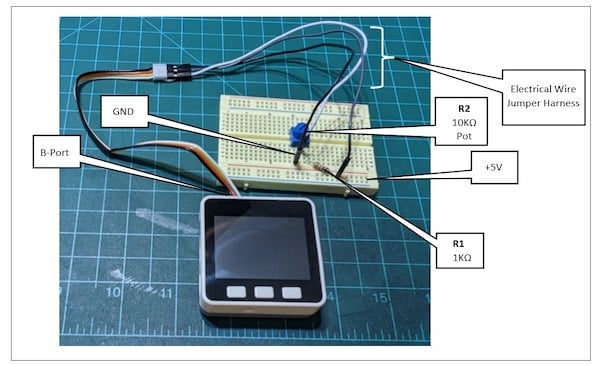 使用 M5Stack 內(nèi)核控制基于電位器的伺服電機